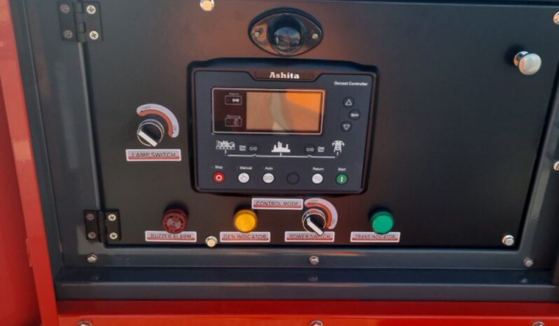 Unused 2025 Ashita Power AG3-50 Generators For Auction: Leeds, UK – 30th April, 1st, 2nd & 3rd May 25 full