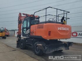 2017 Hitachi ZX220W-5B Wheeled Excavators For Auction: Leeds, UK – 30th April, 1st, 2nd & 3rd May 25 full