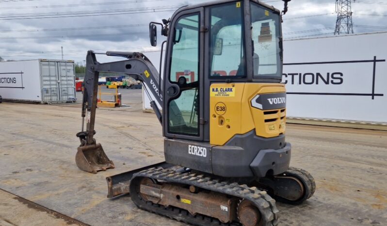 2015 Volvo ECR25D Mini Excavators For Auction: Leeds, UK – 30th April, 1st, 2nd & 3rd May 25 full