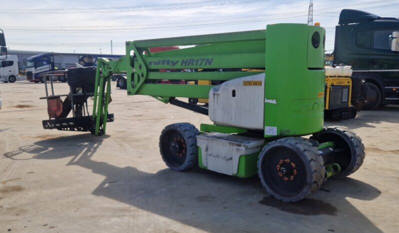 2016 Niftylift HR17NE Manlifts For Auction: Leeds, UK – 30th April, 1st, 2nd & 3rd May 25 full