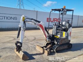 2021 Bobcat E17Z Mini Excavators For Auction: Leeds, UK – 30th April, 1st, 2nd & 3rd May 25