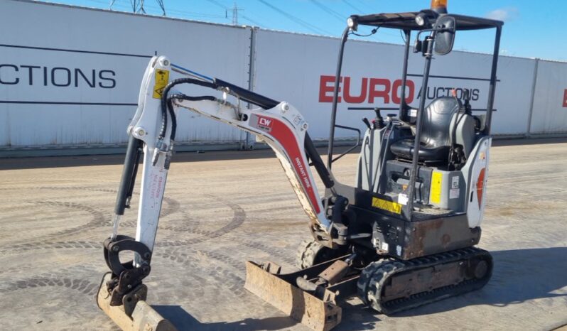 2021 Bobcat E17Z Mini Excavators For Auction: Leeds, UK – 30th April, 1st, 2nd & 3rd May 25