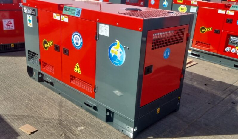Unused 2025 Ashita Power AG3-50 Generators For Auction: Leeds, UK – 30th April, 1st, 2nd & 3rd May 25 full