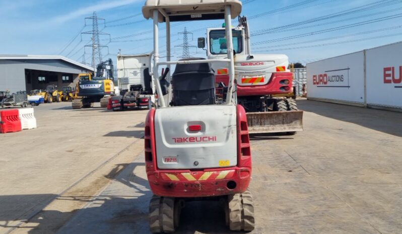 2020 Takeuchi TB216 Mini Excavators For Auction: Leeds, UK – 30th April, 1st, 2nd & 3rd May 25 full