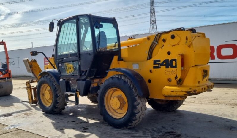 JCB 540 170 Telehandlers For Auction: Leeds, UK – 30th April, 1st, 2nd & 3rd May 25 full