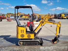 2024 JPC KV12 Micro Excavators For Auction: Leeds, UK – 30th April, 1st, 2nd & 3rd May 25 full