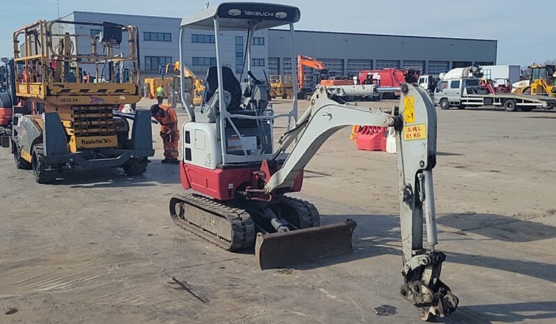 2022 Takeuchi TB217R Mini Excavators For Auction: Leeds, UK – 30th April, 1st, 2nd & 3rd May 25 full