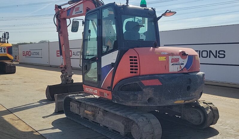 2018 Kubota KX080-4A 6 Ton+ Excavators For Auction: Leeds, UK – 30th April, 1st, 2nd & 3rd May 25 full