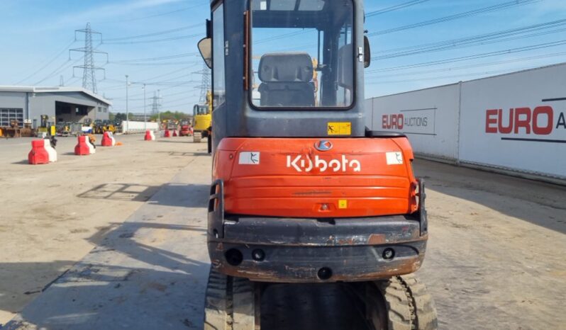2015 Kubota KX61-3 Mini Excavators For Auction: Leeds, UK – 30th April, 1st, 2nd & 3rd May 25 full