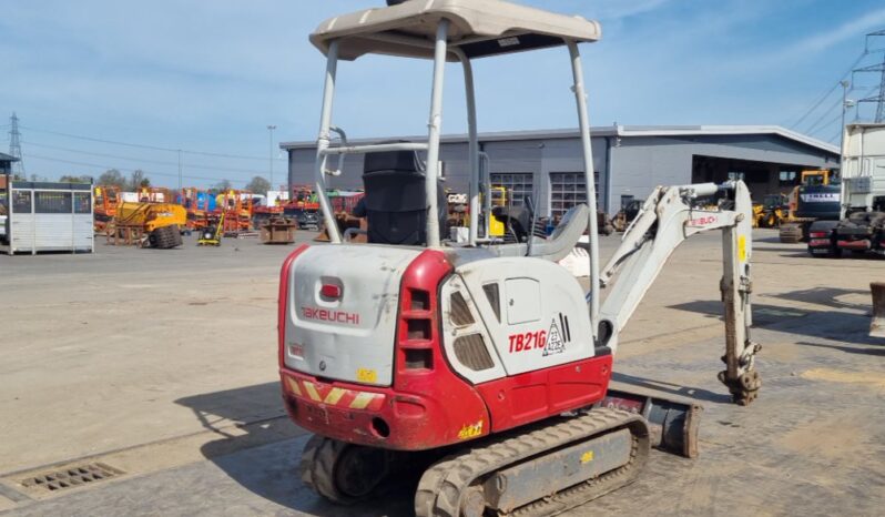 2020 Takeuchi TB216 Mini Excavators For Auction: Leeds, UK – 30th April, 1st, 2nd & 3rd May 25 full