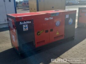 Unused 2025 Ashita Power AG3-70 Generators For Auction: Leeds, UK – 30th April, 1st, 2nd & 3rd May 25 full