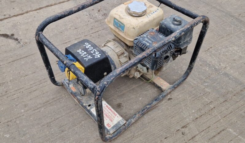 Stephill Petrol Generator, Honda Engine Generators For Auction: Leeds, UK – 30th April, 1st, 2nd & 3rd May 25 full