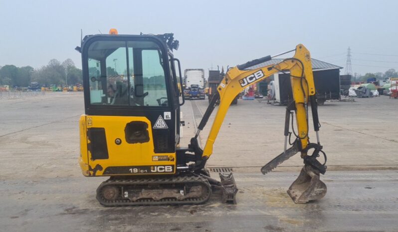 2019 JCB 19C-1 Mini Excavators For Auction: Leeds, UK – 30th April, 1st, 2nd & 3rd May 25 full
