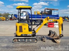 2021 JCB 18Z-1 Mini Excavators For Auction: Leeds, UK – 30th April, 1st, 2nd & 3rd May 25 full