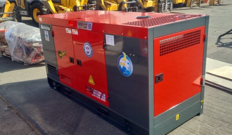 Unused 2025 Ashita Power AG3-80 Generators For Auction: Leeds, UK – 30th April, 1st, 2nd & 3rd May 25 full