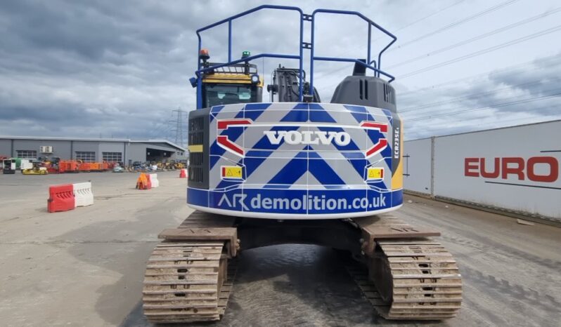 2019 Volvo ECR235EL 20 Ton+ Excavators For Auction: Leeds, UK – 30th April, 1st, 2nd & 3rd May 25 full