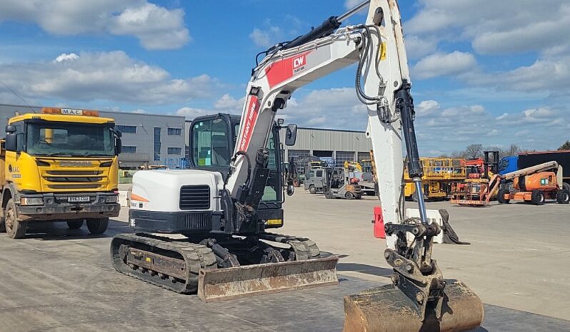2020 Bobcat E85 6 Ton+ Excavators For Auction: Leeds, UK – 30th April, 1st, 2nd & 3rd May 25 full