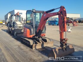 2016 Kubota U27-4 Mini Excavators For Auction: Leeds, UK – 30th April, 1st, 2nd & 3rd May 25 full
