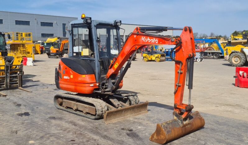 2015 Kubota KX61-3 Mini Excavators For Auction: Leeds, UK – 30th April, 1st, 2nd & 3rd May 25 full