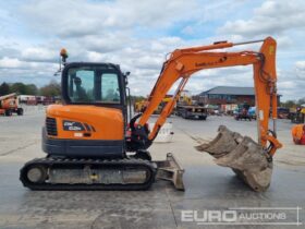 2021 Doosan DX62R-3 6 Ton+ Excavators For Auction: Leeds, UK – 30th April, 1st, 2nd & 3rd May 25 full