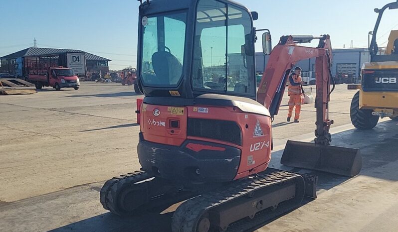 2016 Kubota U27-4 Mini Excavators For Auction: Leeds, UK – 30th April, 1st, 2nd & 3rd May 25 full