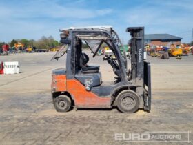 Toyota 52-8FDF20 Forklifts For Auction: Leeds, UK – 30th April, 1st, 2nd & 3rd May 25 full