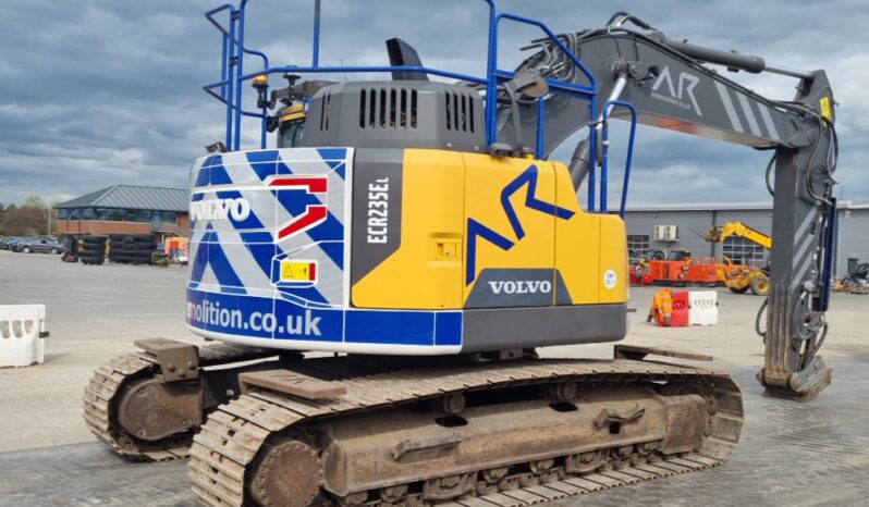 2019 Volvo ECR235EL 20 Ton+ Excavators For Auction: Leeds, UK – 30th April, 1st, 2nd & 3rd May 25 full