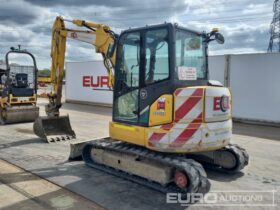 2021 Kobelco SK55SRX-6E Mini Excavators For Auction: Leeds, UK – 30th April, 1st, 2nd & 3rd May 25 full