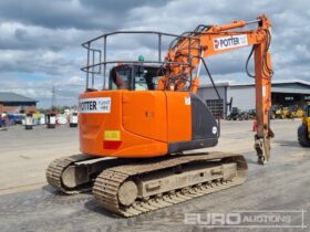 2014 Hitachi ZX135US-5B 10 Ton+ Excavators For Auction: Leeds, UK – 30th April, 1st, 2nd & 3rd May 25 full