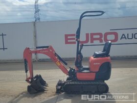 2018 Kubota K008-3 Micro Excavators For Auction: Leeds, UK – 30th April, 1st, 2nd & 3rd May 25 full
