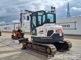 2017 Bobcat E62 6 Ton+ Excavators For Auction: Leeds, UK – 30th April, 1st, 2nd & 3rd May 25 full