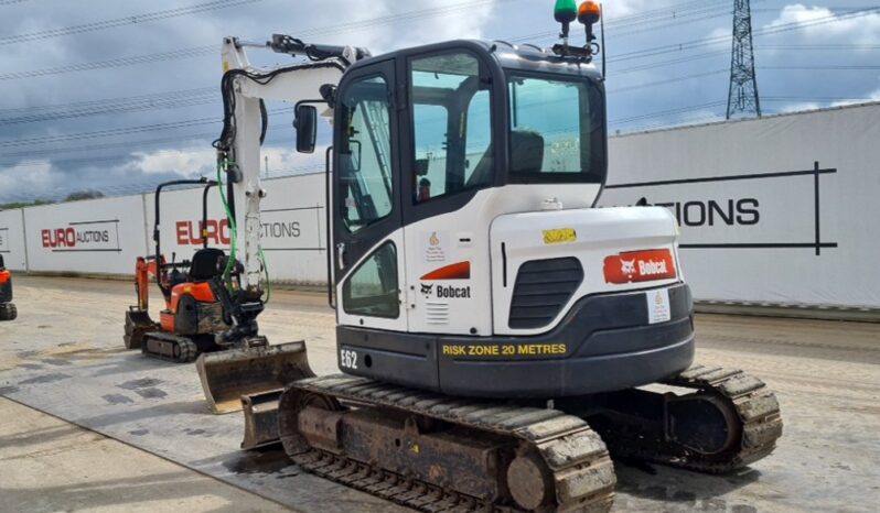 2017 Bobcat E62 6 Ton+ Excavators For Auction: Leeds, UK – 30th April, 1st, 2nd & 3rd May 25 full