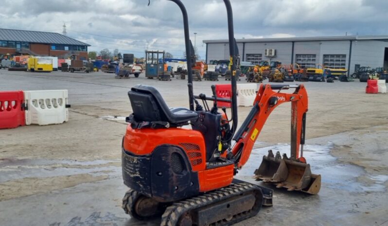 2018 Kubota K008-3 Micro Excavators For Auction: Leeds, UK – 30th April, 1st, 2nd & 3rd May 25 full