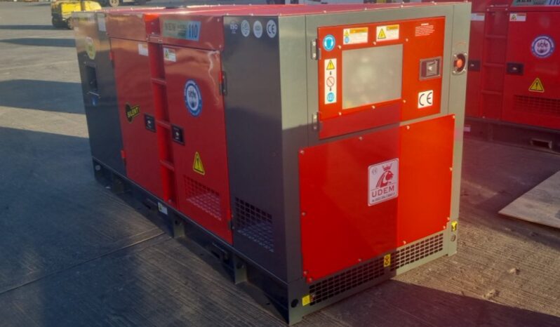 Unused 2025 Ashita Power AG3-110 Generators For Auction: Leeds, UK – 30th April, 1st, 2nd & 3rd May 25 full