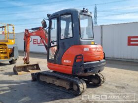 2015 Kubota KX61-3 Mini Excavators For Auction: Leeds, UK – 30th April, 1st, 2nd & 3rd May 25 full