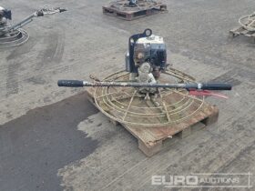 Redband Concrete Power Float, Honda Engine Asphalt / Concrete Equipment For Auction: Leeds, UK – 30th April, 1st, 2nd & 3rd May 25 full