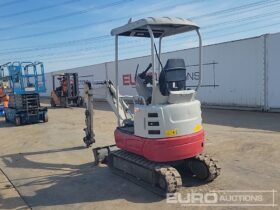 2022 Takeuchi TB217R Mini Excavators For Auction: Leeds, UK – 30th April, 1st, 2nd & 3rd May 25 full