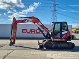 2018 Kubota KX080-4A 6 Ton+ Excavators For Auction: Leeds, UK – 30th April, 1st, 2nd & 3rd May 25 full