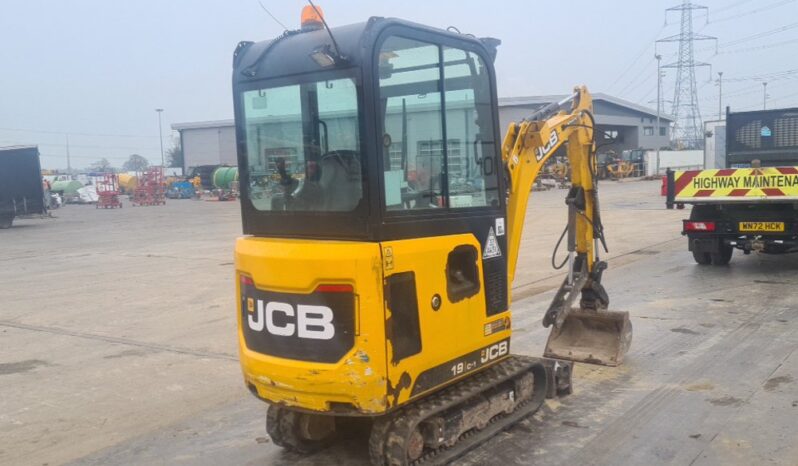 2019 JCB 19C-1 Mini Excavators For Auction: Leeds, UK – 30th April, 1st, 2nd & 3rd May 25 full
