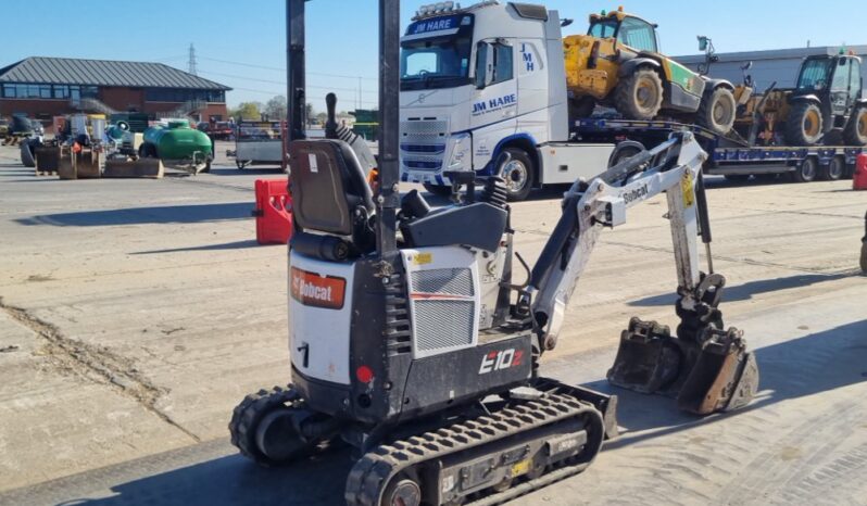 2022 Bobcat E10Z Mini Excavators For Auction: Leeds, UK – 30th April, 1st, 2nd & 3rd May 25 full