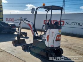 2021 Bobcat E17Z Mini Excavators For Auction: Leeds, UK – 30th April, 1st, 2nd & 3rd May 25 full