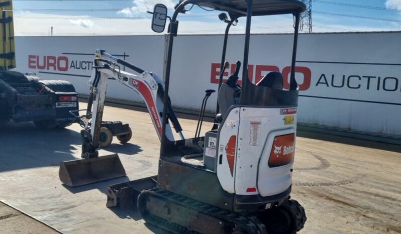 2021 Bobcat E17Z Mini Excavators For Auction: Leeds, UK – 30th April, 1st, 2nd & 3rd May 25 full