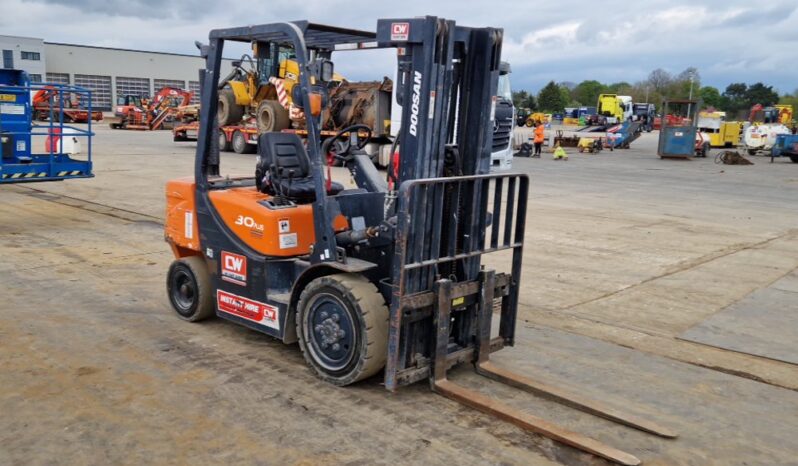 2017 Doosan D30GP Forklifts For Auction: Leeds, UK – 30th April, 1st, 2nd & 3rd May 25 full