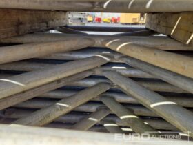 Meva Cross Section to suit Steel Soldiers (2 Bundles of) Asphalt / Concrete Equipment For Auction: Leeds, UK – 30th April, 1st, 2nd & 3rd May 25 full