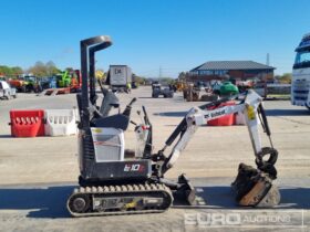 2022 Bobcat E10Z Mini Excavators For Auction: Leeds, UK – 30th April, 1st, 2nd & 3rd May 25 full