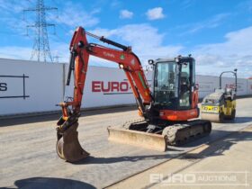 2018 Kubota U48-4 Mini Excavators For Auction: Leeds, UK – 30th April, 1st, 2nd & 3rd May 25
