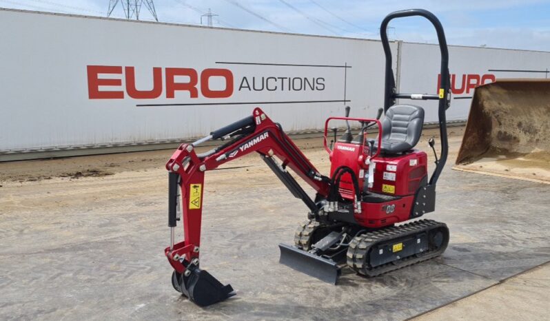 Unused Yanmar SV08-1C Micro Excavators For Auction: Leeds, UK – 30th April, 1st, 2nd & 3rd May 25