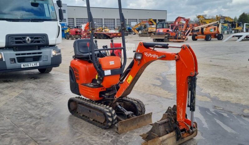 2018 Kubota K008-3 Micro Excavators For Auction: Leeds, UK – 30th April, 1st, 2nd & 3rd May 25 full