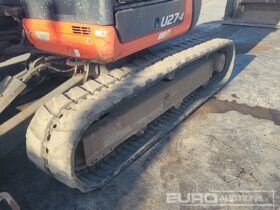 2016 Kubota U27-4 Mini Excavators For Auction: Leeds, UK – 30th April, 1st, 2nd & 3rd May 25 full
