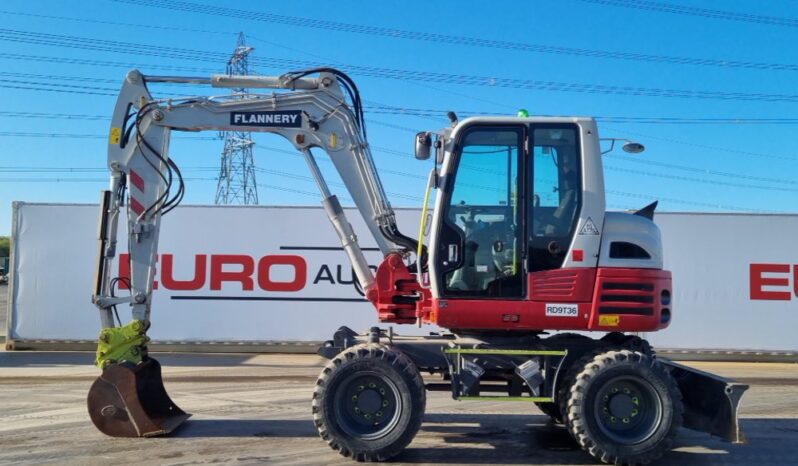 2018 Takeuchi TB295W Wheeled Excavators For Auction: Leeds, UK – 30th April, 1st, 2nd & 3rd May 25 full